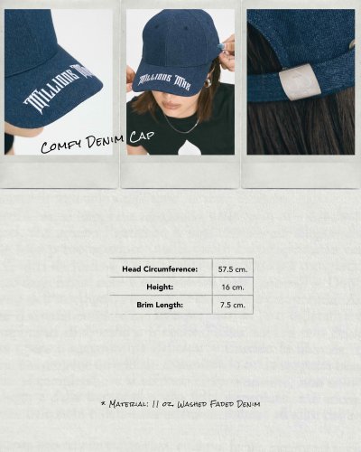 Comfy Denim cap