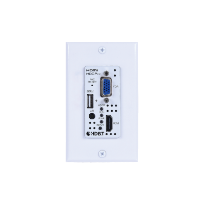 CYP CH-2537TXWPUS | HDMI/VGA HDBaseT Wallplate Transmitter (4K@70M) CYP CH-2537TXWPUS | HDMI/VGA HDBaseT Wallplate Transmitter (4K@70M)