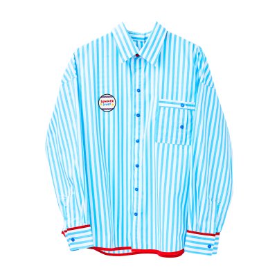Summer Stripe Shirt (Blue)
