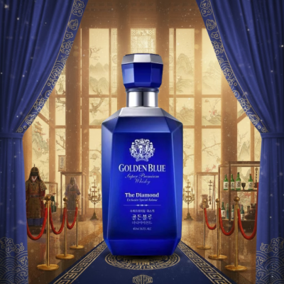 Golden Blue Diamond Whisky