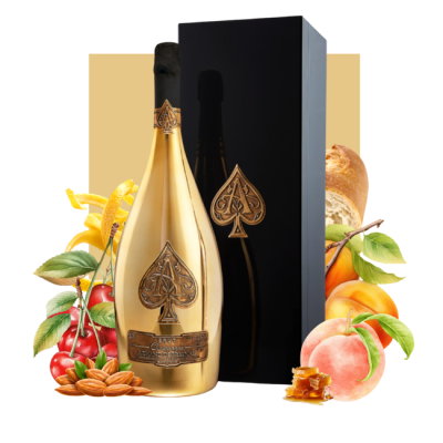 Armand de Brignac Ace of Spades Brut Gold Champagne 750ml (พร้อมกล่อง)