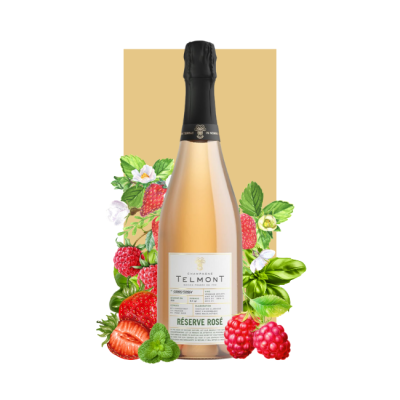 Champagne Telmont Réserve Rosé Brut 750ml