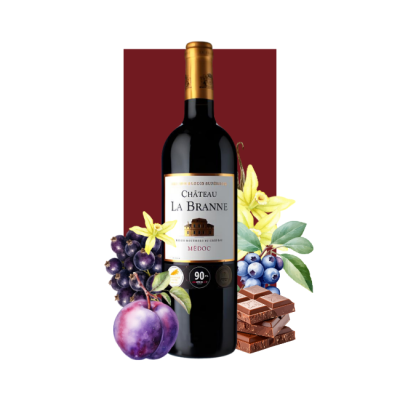 Château La Branne Médoc Cru Bourgeois 750 ml