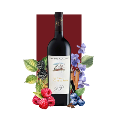 Jean-Luc Colombo "Les Fées Brunes" Crozes-Hermitage 2022 750 ml