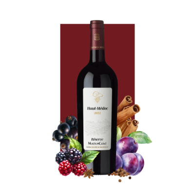 Mouton Cadet Réserve Médoc 2022 750 ml
