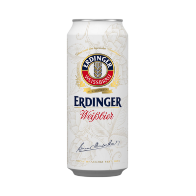 Erdinger Weissbier Can