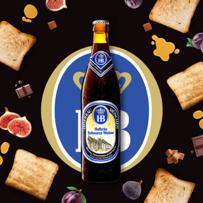 HOFBRÄU MÜNCHNER SCHWARZE WEISSE