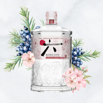 Roku Sakura Bloom Japanese Craft Gin 700ml