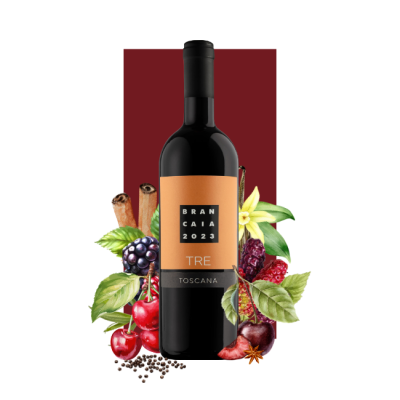 Brancaia TRE Rosso Toscana IGT 2022 750ml