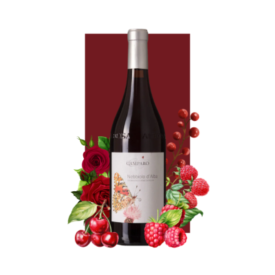 Azienda Agricola Camparo Nebbiolo d'Alba DOC 2018 750ml