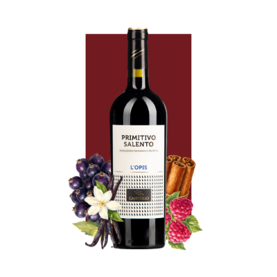 Cantolio L'Opis Primitivo Salento 750ml