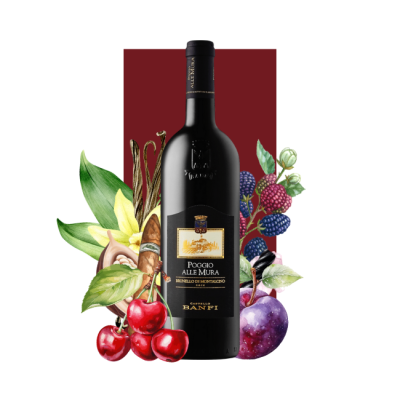 Poggio alle Mura Riserva Brunello di Montalcino Banfi 750ml