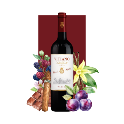 Famiglia Cotarella Falesco Vitiano Rosso Umbria IGT 750ml