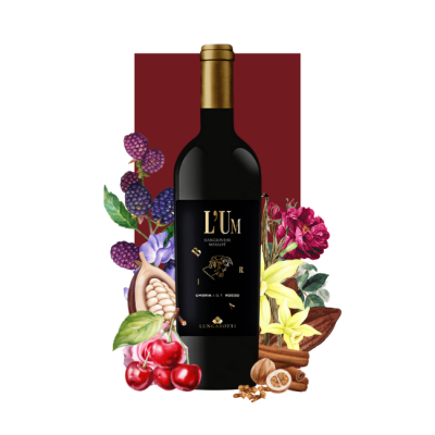 Lungarotti L'U Rosso dell'Umbria IGT 2020 750ml