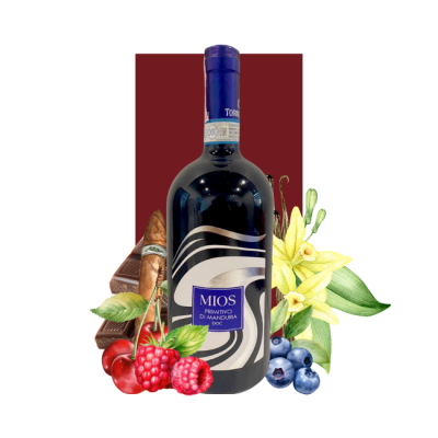 Mios Primitivo di Manduria DOC 2023 750ml