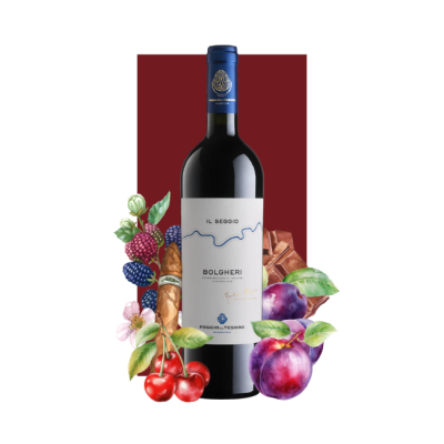 Poggio al Tesoro Il Seggio Bolgheri Rosso DOC 2019 750ml