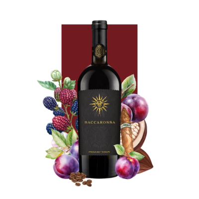Poggio le Volpi Baccarossa Lazio IGP 750ml