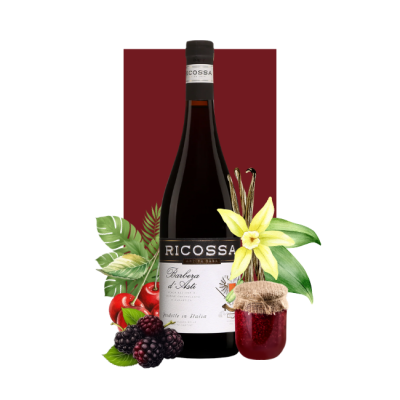 Ricossa Barbera d'Asti DOCG 750ml