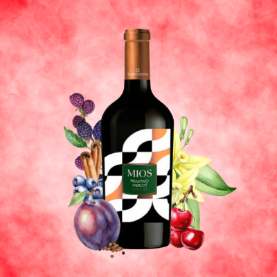 Mios Primitivo-Merlot Salento IGT 750ml