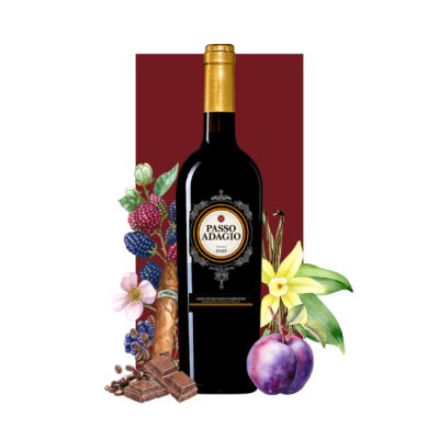 Passo Adagio Montepulciano d’Abruzzo DOC 2021 750ml