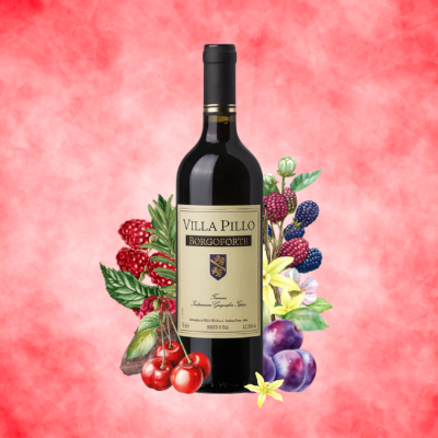 Villa Pillo "Borgoforte" Toscana Rosso IGT 750ml
