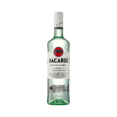 Bacardi White Rum 750ml.