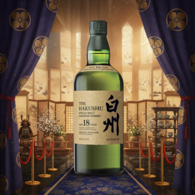 Hakushu 18 Years Old Single Malt Japanese Whisky 700ml (ฮาคุชู 18 ปี ซิงเกิลมอลต์ เจแปนีส วิสกี้)