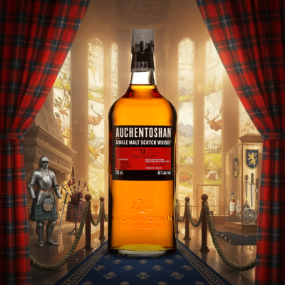 Auchentoshan 12 Years Old Single Malt Scotch Whisky 700ml (ออเคนทอชาน 12 ปี ซิงเกิลมอลต์ สก็อตช์ วิสกี้)