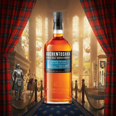 Auchentoshan Three Wood 700ml.