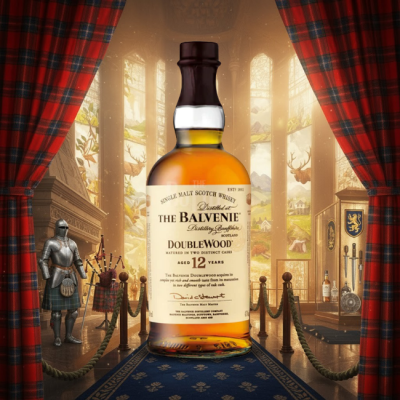 The Balvenie 12 Year Old DoubleWood Single Malt Scotch Whisky 700ml (เดอะ บัลเวนี 12 ปี ดับเบิลวูด ซิงเกิลมอลต์ สก็อตช์ วิสกี้)