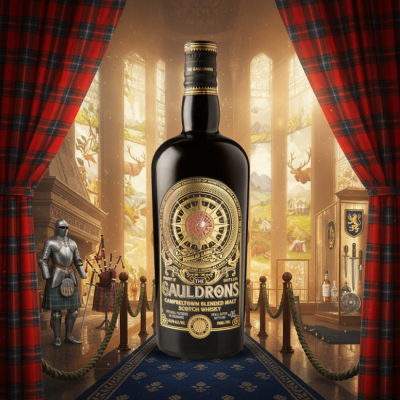 Douglas Laing's The Gauldrons Campbeltown Blended Malt Scotch Whisky 700ml (ดักลาส เลนส์ เดอะ กอลดรอนส์ แคมป์เบลทาวน์ เบลนด์ มอลต์ สก็อตช์ วิสกี้)