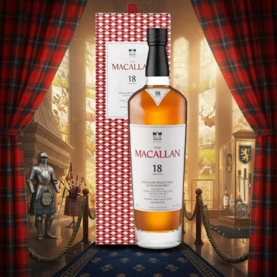 The Macallan Double Cask 18 Year Old Single Malt 700ml.