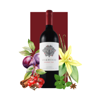 Oakwood Bouchon Cabernet-Merlot 750ml
