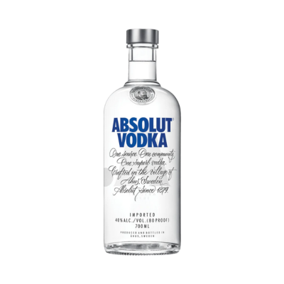 Absolute Vodka 700ml.