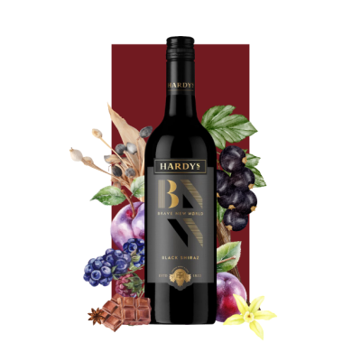 Hardys Brave New World Shiraz Black 750 ml