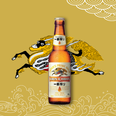 Kirin Beer 330ml.