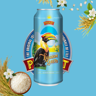 Phuket Khaohom Lager Beer 490ml