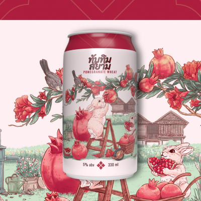 Pomegranate Wheat Can 330ml