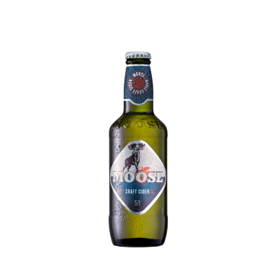 Moose original craft cider 330ml.