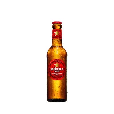 Estrella Damm Barcelona Bottle 330ml.