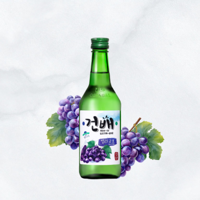 GEON-BAE Green Grape Soju 360ml
