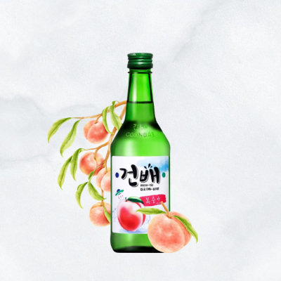 GEON-BAE Peach Soju 360ml