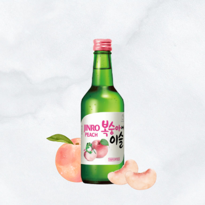 Jinro Peach Soju 360ml