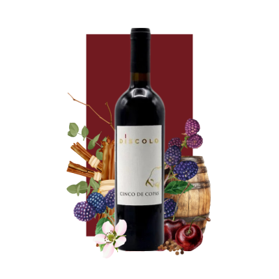 Cuatro Mil Cepas Díscolo Cinco de Copas 2019 750ml