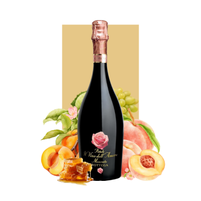 Bottega Petalo Amore Pink Moscato Spumante Dolce 750ml