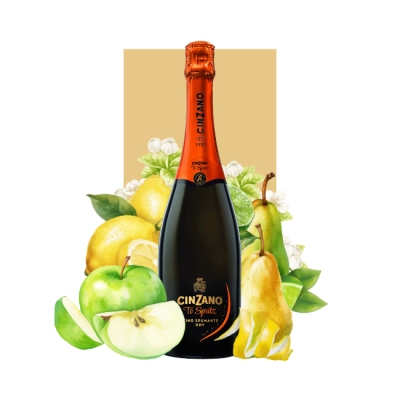 Cinzano Prosecco D.O.C. Sparkling Wine 750ml