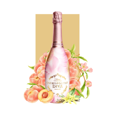 Cosmopolitan Diva Peach 750ml