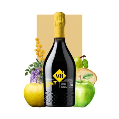 V8+ "Berto" Prosecco DOC Extra Dry 750ml