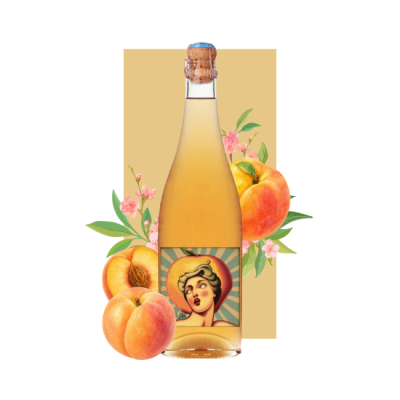 Karma's a Peach Sparkling Fruit Wine 750ml