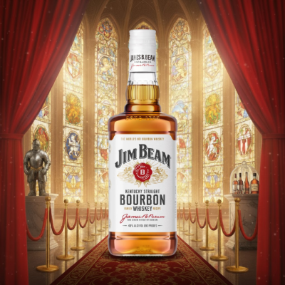 Jim Beam White Kentucky Straight Bourbon Whiskey 700ml (จิม บีม ไวท์ เลเบิ้ล เบอร์เบอน วิสกี้)